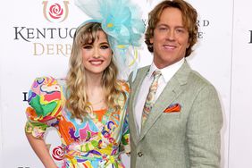 Dannielynn Birkhead and Larry Birkhead attend the 148th Kentucky Derby at Churchill Downs on May 07, 2022 in Louisville, Kentucky