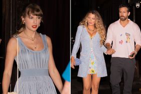 Taylor Swift, Gigi Hadid, Channing Tatum, Zoe Kravitz, Blake Lively and Ryan Reynolds have dinner together at Emilio's in New York City.
