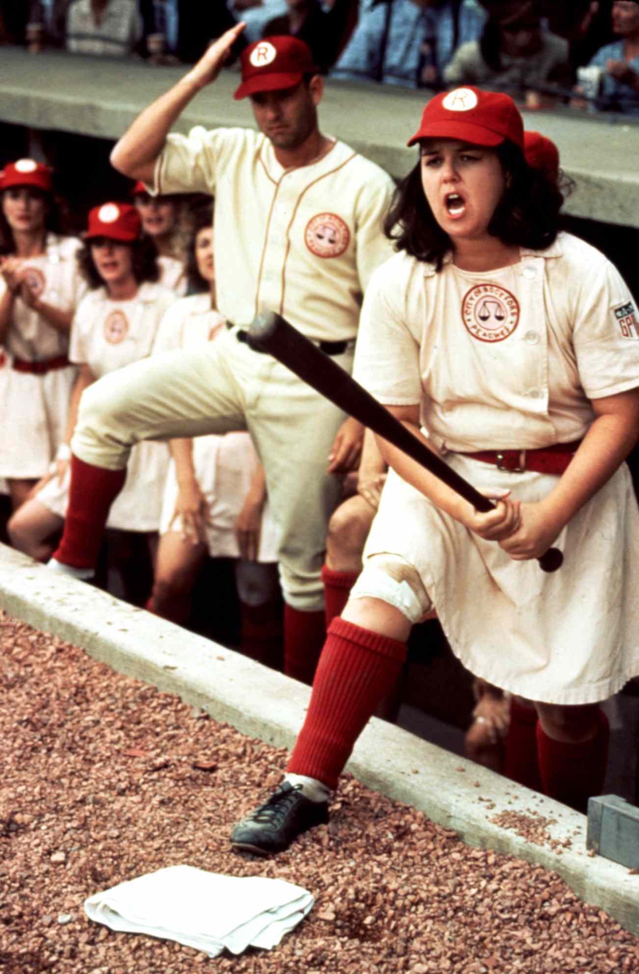 A LEAGUE OF THEIR OWN, Rosie O'Donnell