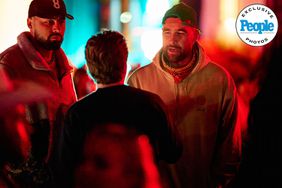 Travis Kelce spotted at Tao Desert Nights presented by Tao Group Hospitality with CMG and PATRON El ALTO