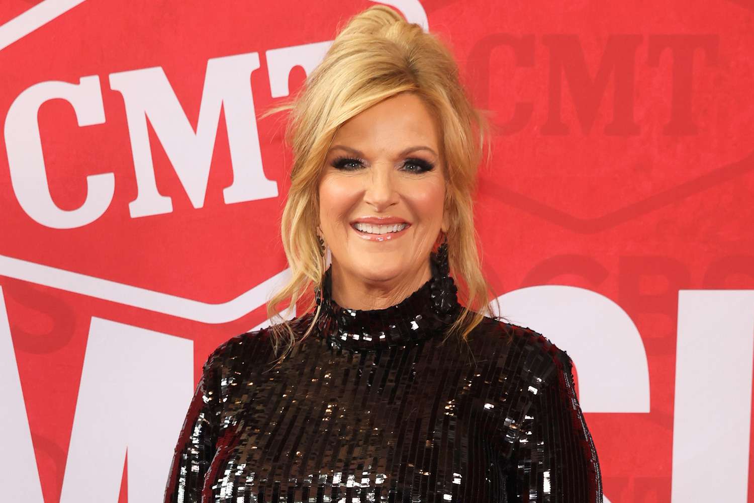 Trisha Yearwood attends the 2024 CMT Music Awards at Moody Center on April 07 2024