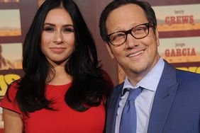Rob Schneider and wife Patricia Maya Schneider arrive at the premiere of Netflix's "The Ridiculous 6" at AMC Universal City Walk on November 30, 2015 in Universal City, California