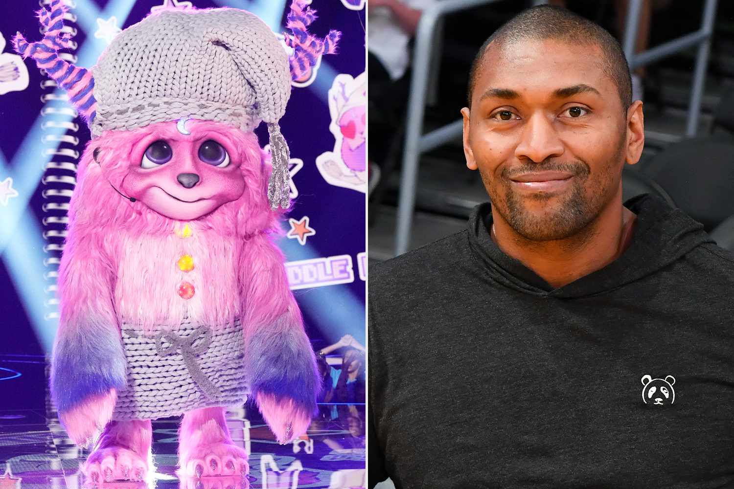 THE MASKED SINGER: Cuddle Monster, Metta World Peace