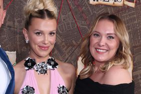 Millie Bobby Brown, and Paige Brown attend the Netflix Enola Holmes 2 Premiere