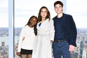 Mariska Hargitay attends Lights the Empire State Building in Partnership with The Joyful Heart Foundation and NBC Entertainment in Honor of Sexual Assault Awareness Month & Season 25 of Law & Order: SVU at The Empire State Building on April 05, 2024 in New York City. 