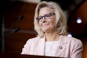 Liz Cheney (R-WY) answers questions during a press conference at the U.S. Capitol on May 08, 2019 in Washington, DC