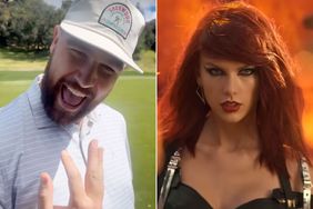 Travis Kelce Golfs With Friends While Blasting Taylor Swift's Bad Blood (charna) https://www.instagram.com/stories/chandlerparsons/3334016479505801048/