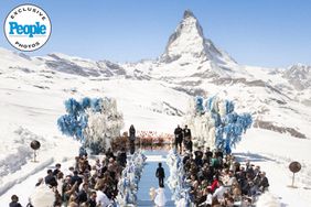 Lucy and Darren Zermatt Glacier Wedding
