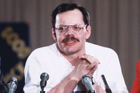 American journalist Terry Anderson speaks at a press conference after his release by his Lebanese captors in 1991. 