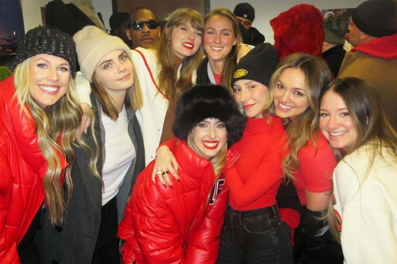 Brittany Mahomes Shares Cute Pictures with Taylor Swift and Kylie Kelce from Chiefs Game