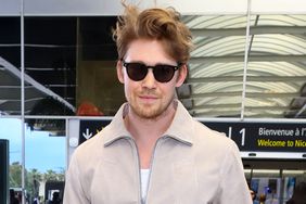 Joe Alwyn is seen at Nice Airport during the 77th Cannes Film Festival on May 16, 2024 in Nice, France. 