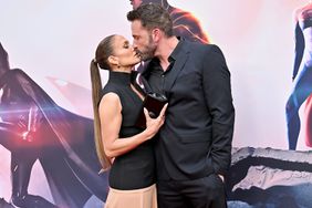 Jennifer Lopez and Ben Affleck attend the Los Angeles Premiere of Warner Bros. "The Flash" 