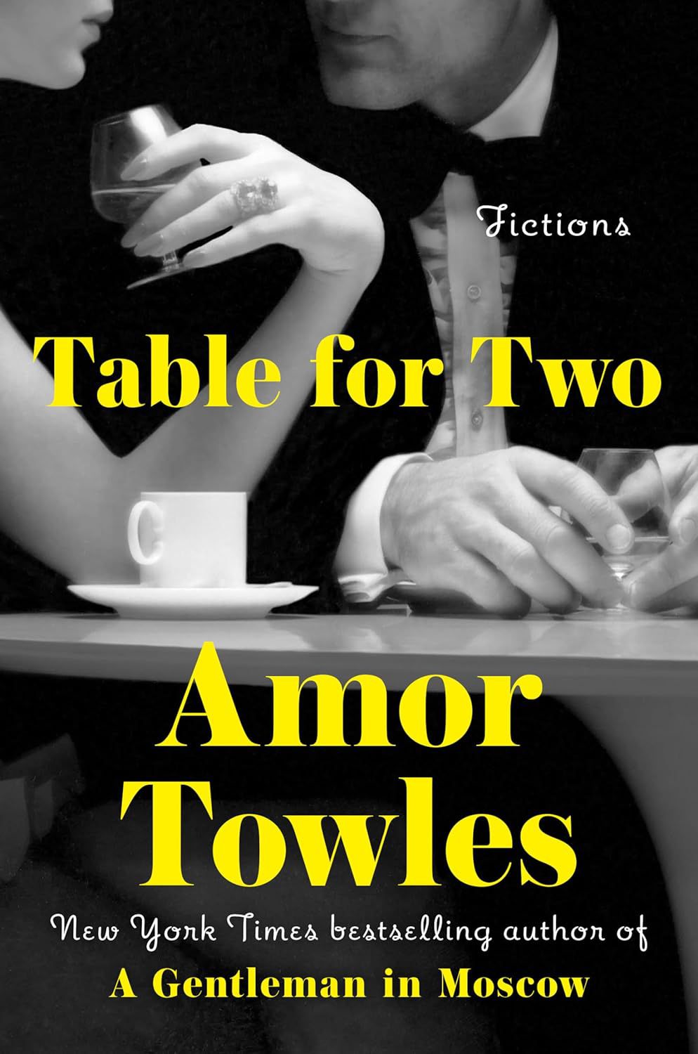April People book picks book cover Table for two Amor Towles