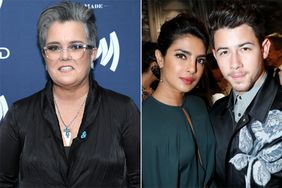 Rosie O'Donnell, Priyanka Chopra and Nick Jonas