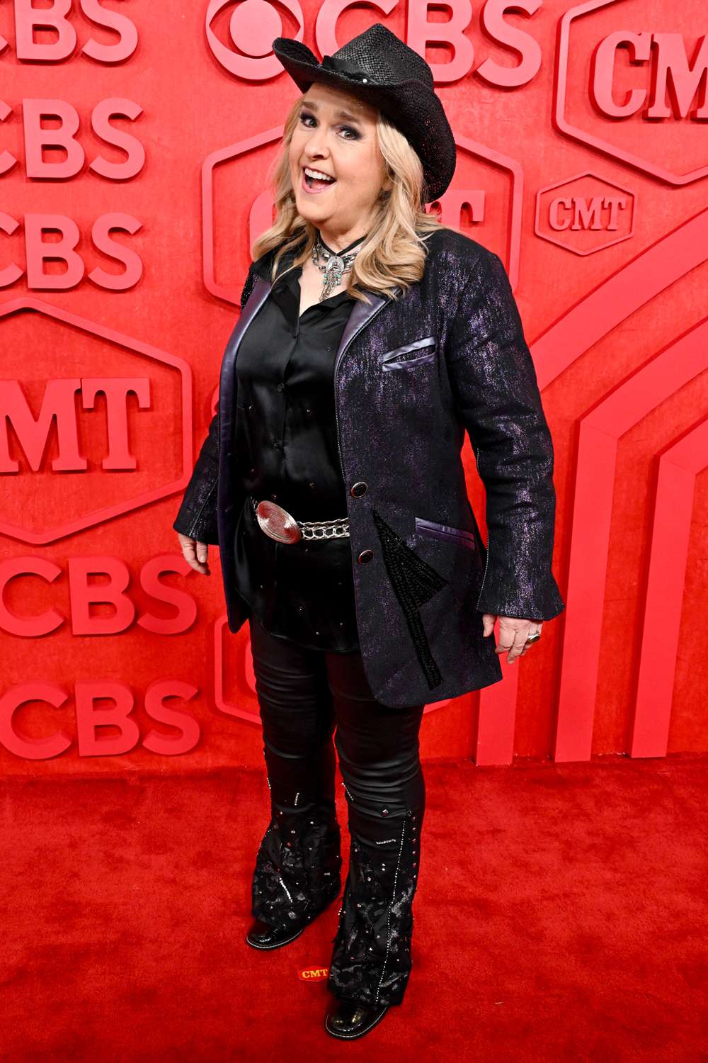 Melissa Etheridge at the 2024 CMT Music Awards held at the Moody Center on April 7, 2024 in Austin, Texas.