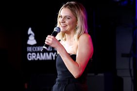 Kelsea Ballerini speaks onstage during Ballerini "Rolling Up The Welcome Mat" short film screening at The GRAMMY Museum on August 01, 2023 in Los Angeles, California.