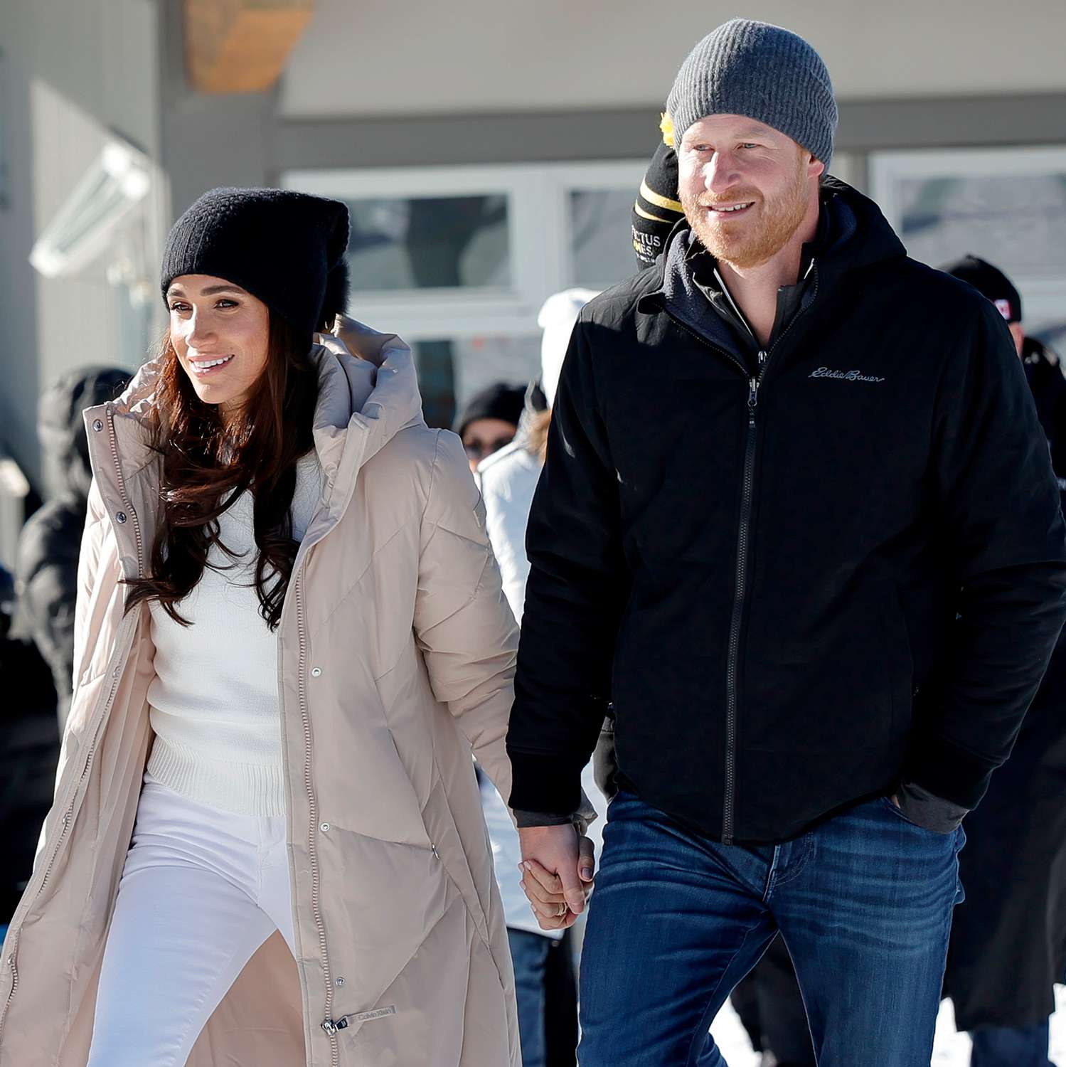 Meghan, Duchess of Sussex and Prince Harry, Duke of Sussex attend Invictus Games Vancouver Whistlers 2025's One Year To Go Winter Training Camp on February 14, 2024 in 
