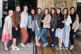 Michelle Duggar Wears Leggings for Outing with Her Daughters