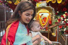 Priyanka Chopra Shares Adorable Photos From Inside a Temple During Daughter Malti's First Visit to India