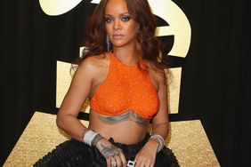 Rihanna at The 59th Annual GRAMMY Awards at STAPLES Center on February 12, 2017 in Los Angeles, California