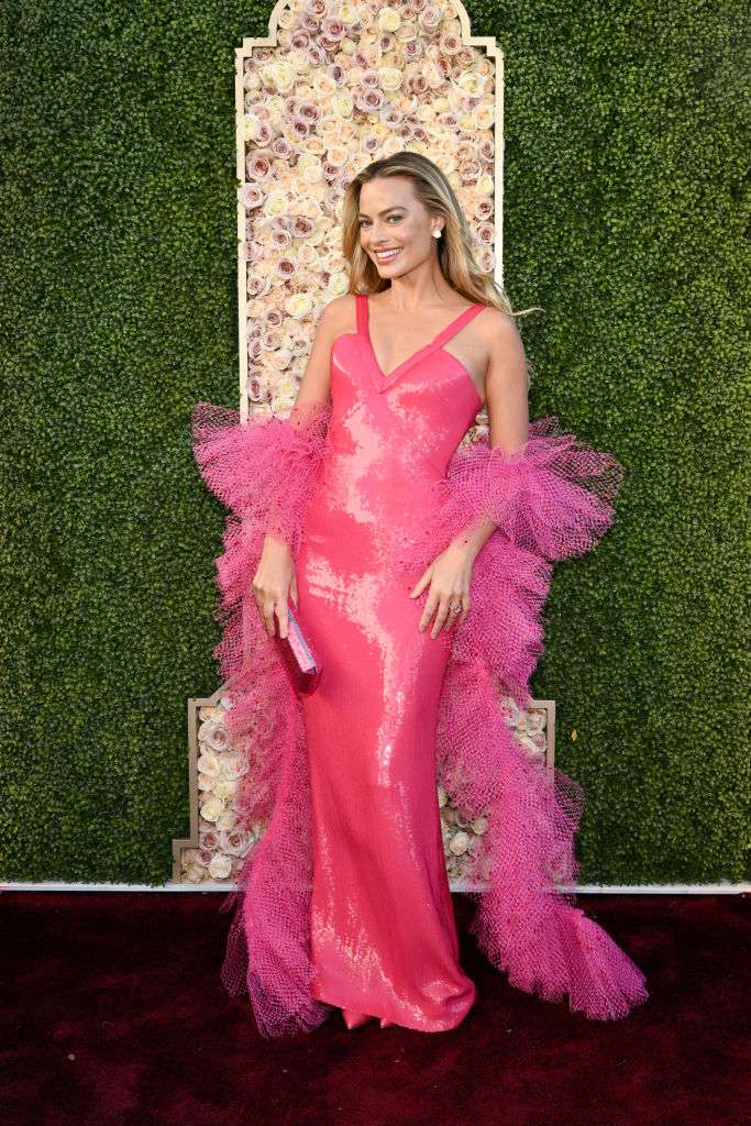 Margot Robbie at the 81st Golden Globe Awards