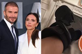 Victoria Beckham and David Beckham attend the Netflix 'Beckham' UK Premiere; David Beckham Posts Pic of Wife Victoria's Foot After 'Accident in the Gym': 'Clean Break' 