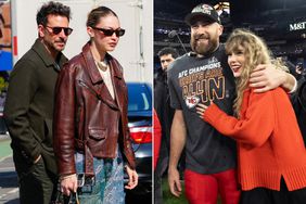 Bradley Cooper and Gigi Hadid; Travis Kelce and Taylor Swift