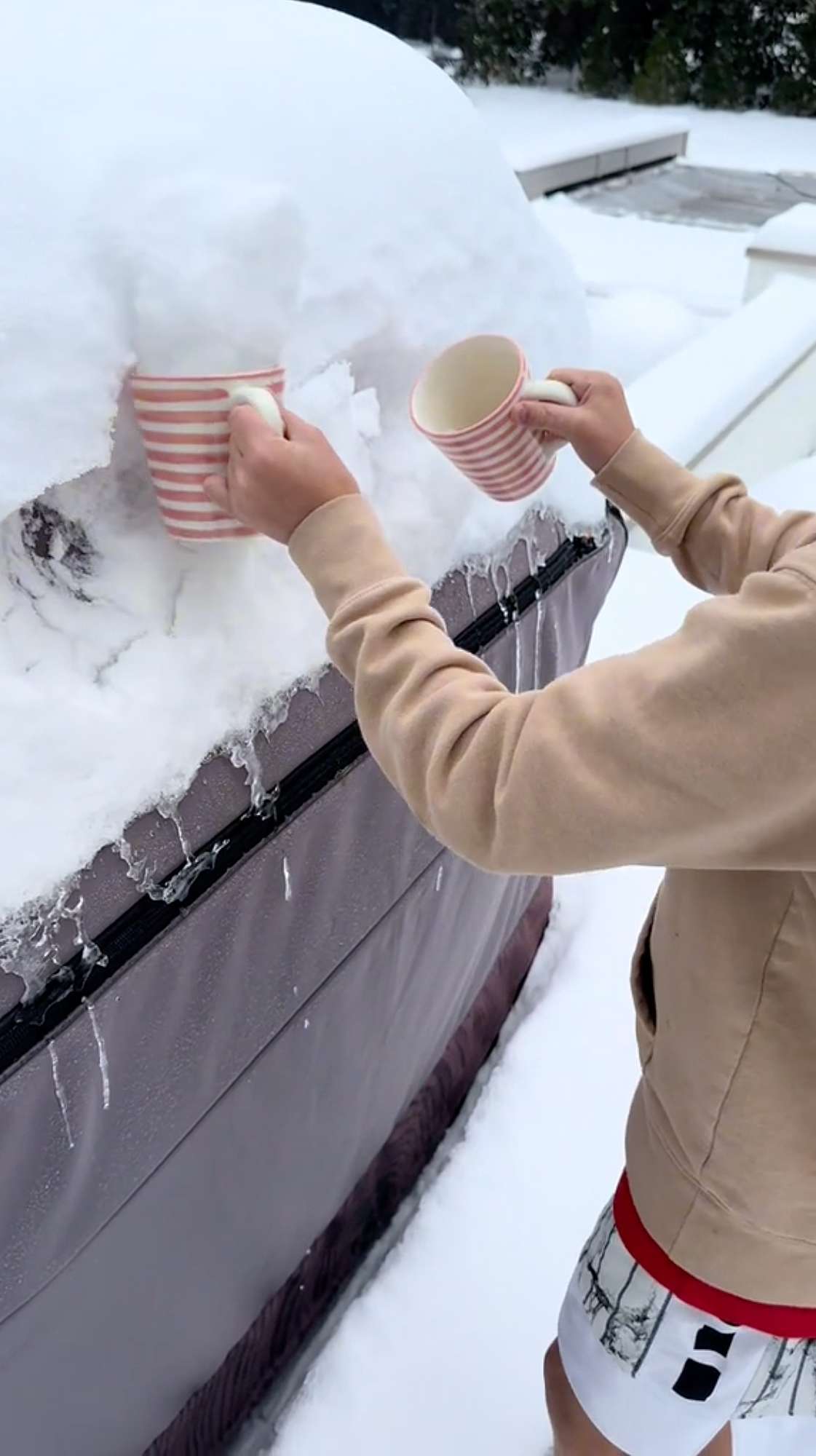 Reese Witherspoon Defends Her Choice to Eat Snow After TikTok Recipe Video Sparks Heated Debate