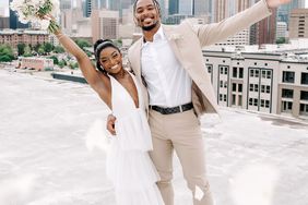 Simone Biles Is Married! The Olympic Gymnast Weds Jonathan Owens in TK Ceremony. Credit: Rachel Taylor