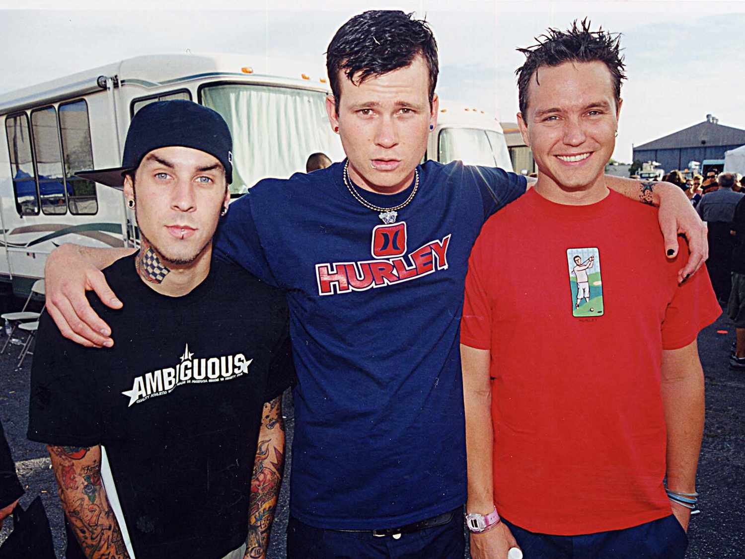 Blink 182 at the 1999 Teen Choice Awards in Los Angeles