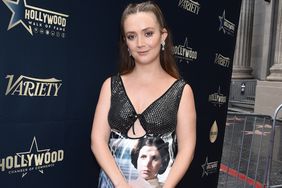 Billie Lourd at the star ceremony where Carrie Fisher is honored with a star on the Hollywood Walk of Fame on May 4, 2023 in Los Angeles, California.