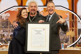Guy Fieri being named as honorary mayor of ferndale, California, The Drew Barrymore Show