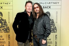 LOS ANGELES, CALIFORNIA - NOVEMBER 18: Julian Lennon and Sean Lennon attend the Stella McCartney "Get Back" Capsule Collection and documentary release of Peter Jackson's "Get Back" at The Jim Henson Company on November 18, 2021 in Los Angeles, California. (Photo by Rich Fury/Getty Images)