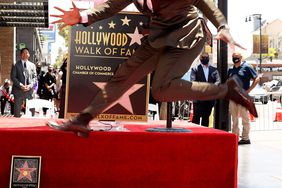 Terry Crews attends the Hollywood Walk of Fame Star Ceremony for Terry Crews on his birthday on July 30, 2021 in Hollywood, California.