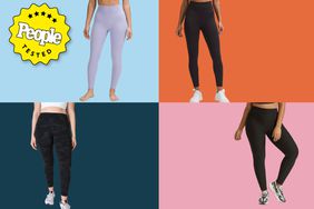 Best High Waisted Leggings of 2024 on a colorful background