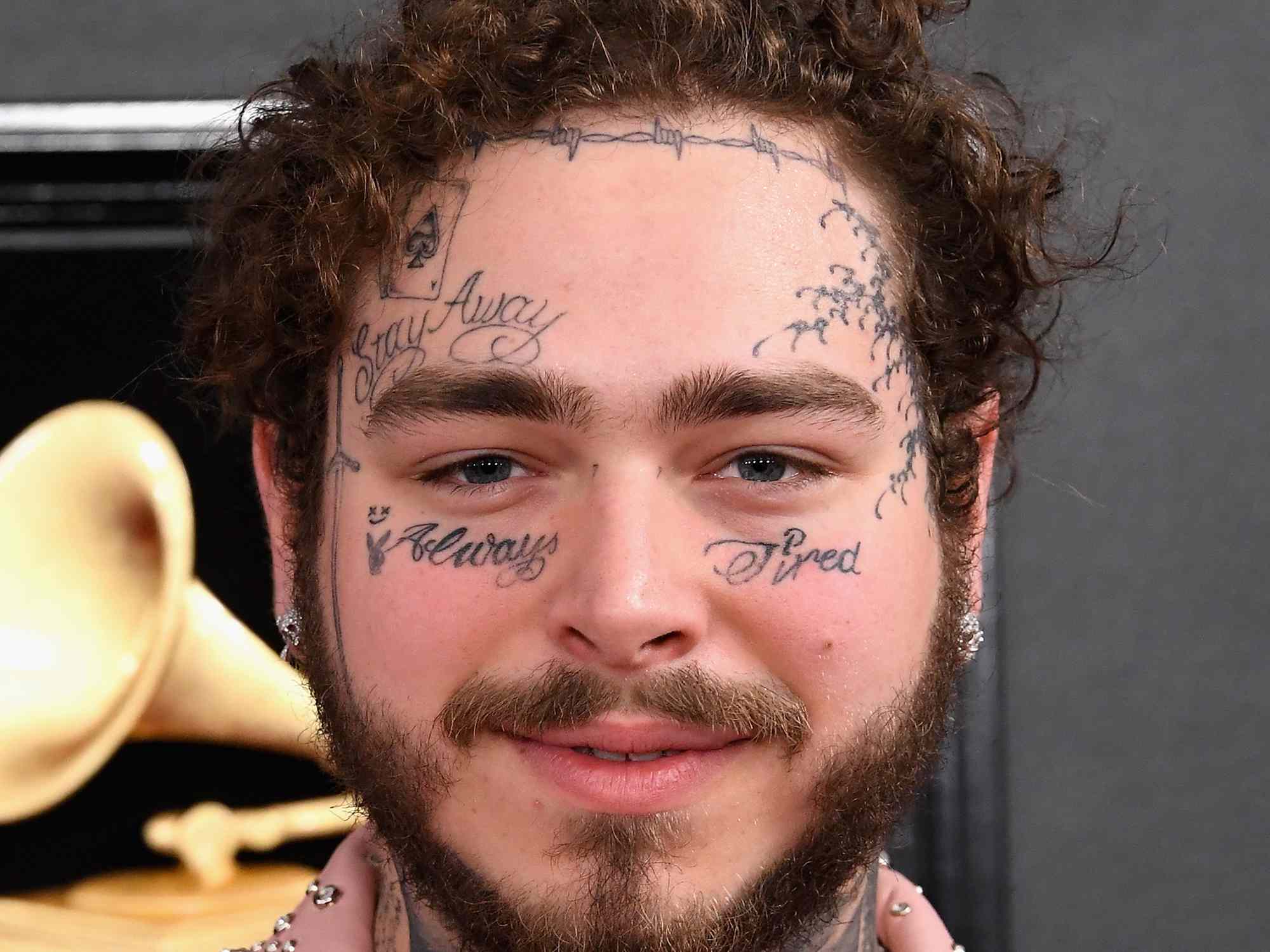 Post Malone attends the 61st Annual GRAMMY Awards at Staples Center on February 10, 2019 in Los Angeles, California