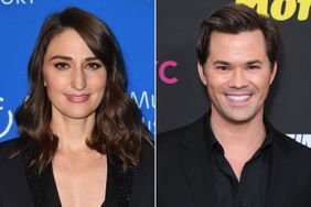 Sara Bareilles and Andrew Rannells