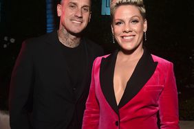 Carey Hart and Pink attend Billboard's 2019 LIve Music Summit and Awards Ceremony at the Montage Hotel on November 05, 2019 in Beverly Hills, California