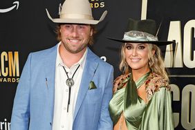 Lainey Wilson and Devlin Hodges attend the 58th Academy Of Country Music Awards