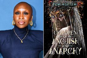 Cynthia Erivo; The cover of 'Children of Anguish and Anarchy'