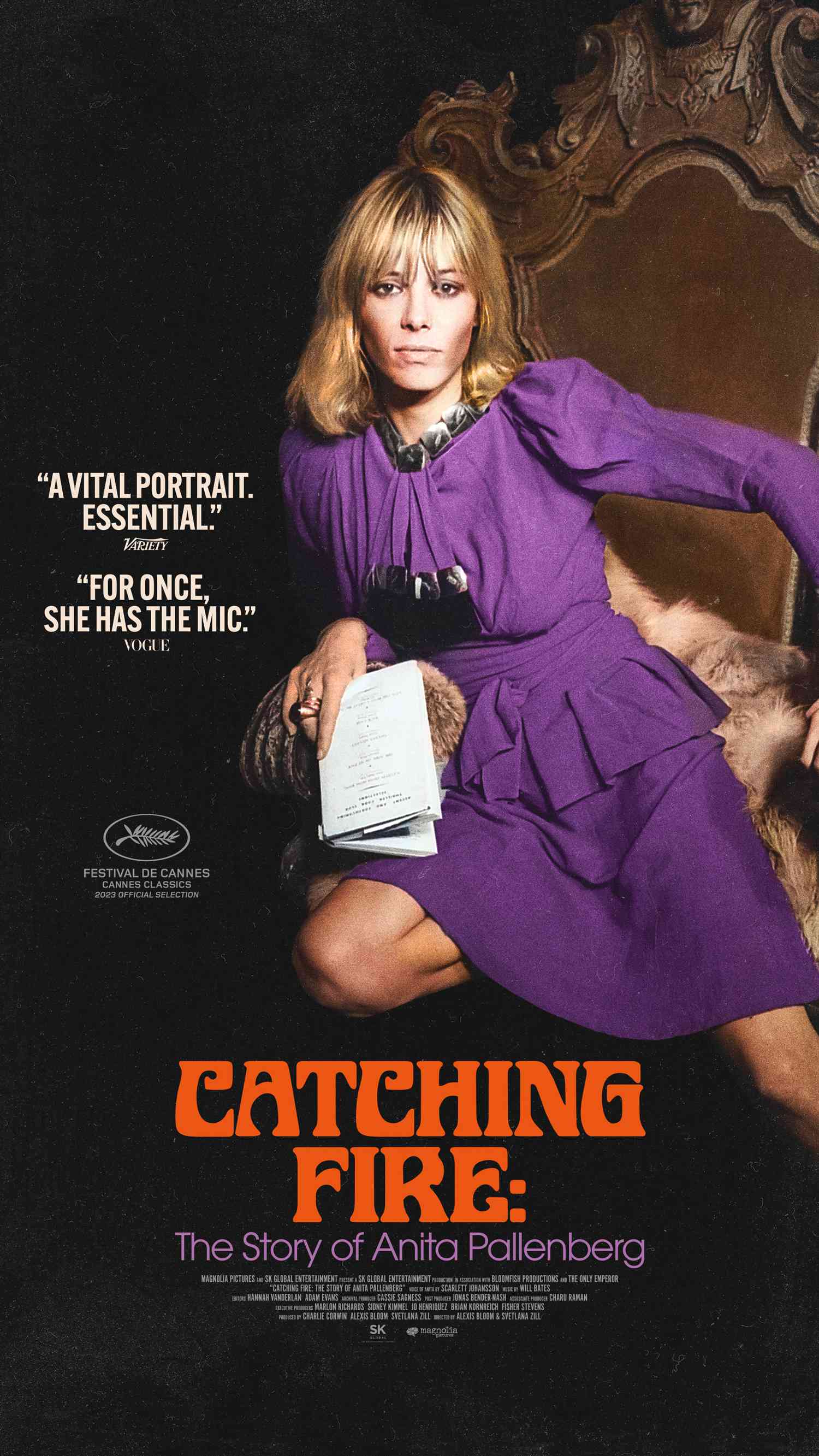 Catching Fire: The Story of Anita Pallenberg, film poster