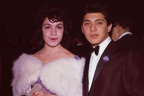 American actors Annette Funicello and Paul Anka.