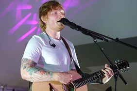 Ed Sheeran performs live for SiriusXM at the Stephen Talkhouse on August 14, 2023