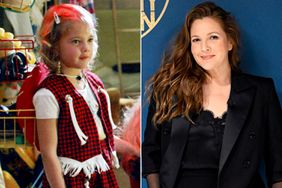 Drew Barrymore in E.T. and Drew Barrymore at Jimmy Fallon