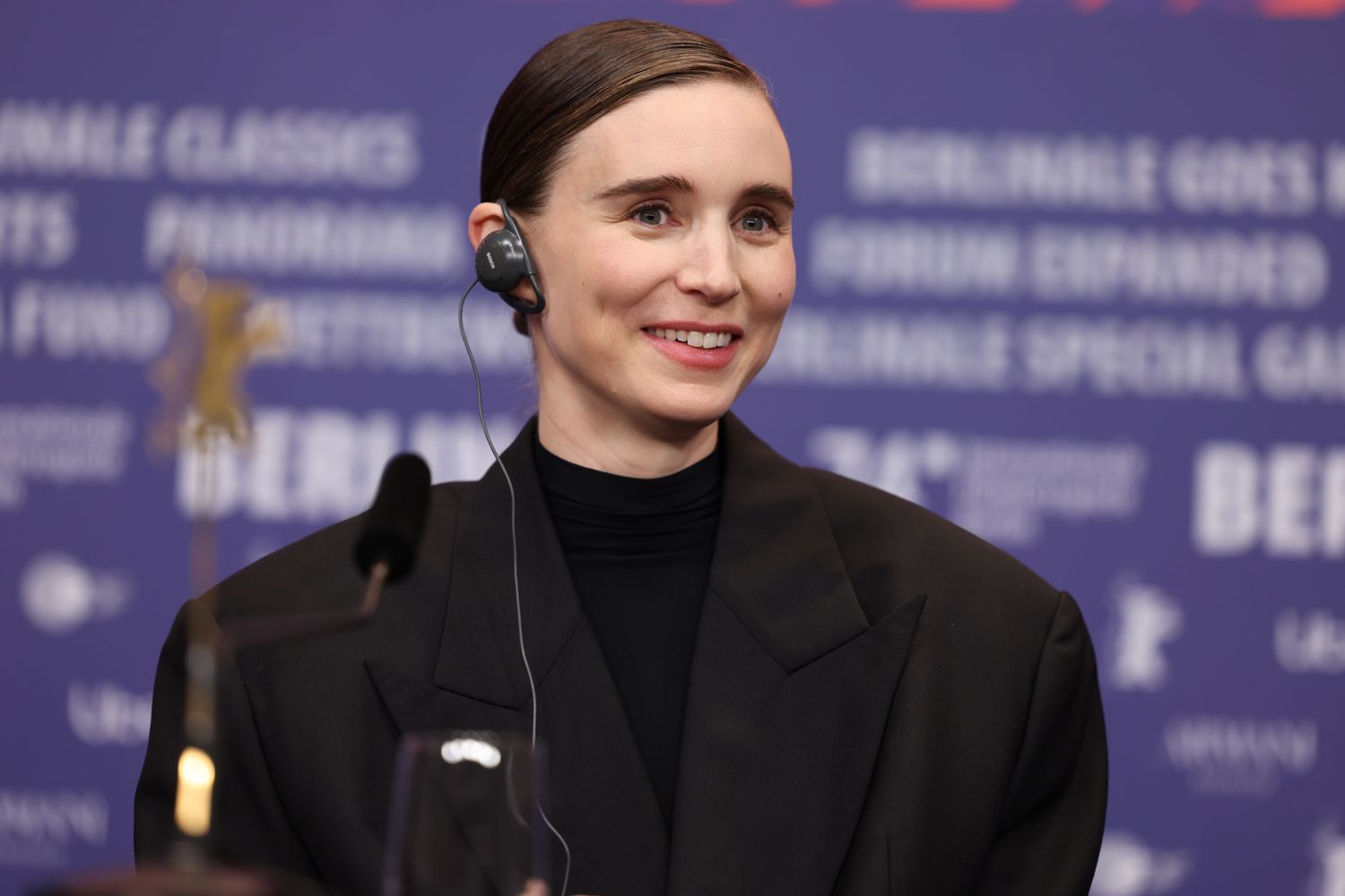 Rooney Mara, actress, at the press conference for the film "La Cocina" 