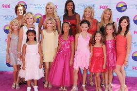 Cast of Dance Moms arrive at the 2012 Teen Choice Awards