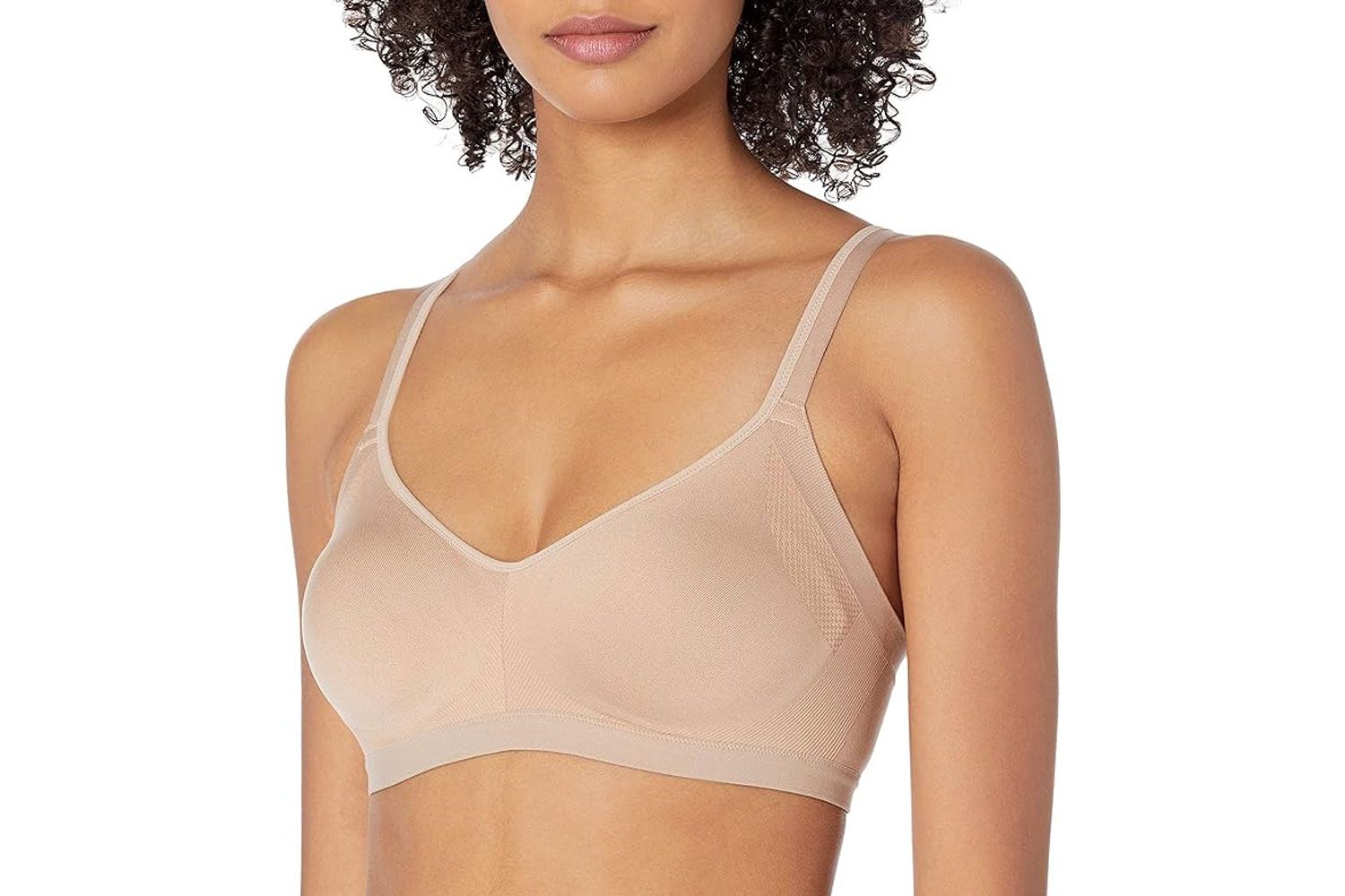 Amazon Warner's Women's Easy Does ItÂ® Underarm-smoothing With Seamless Stretch Wireless Lightly Lined Comfort Bra