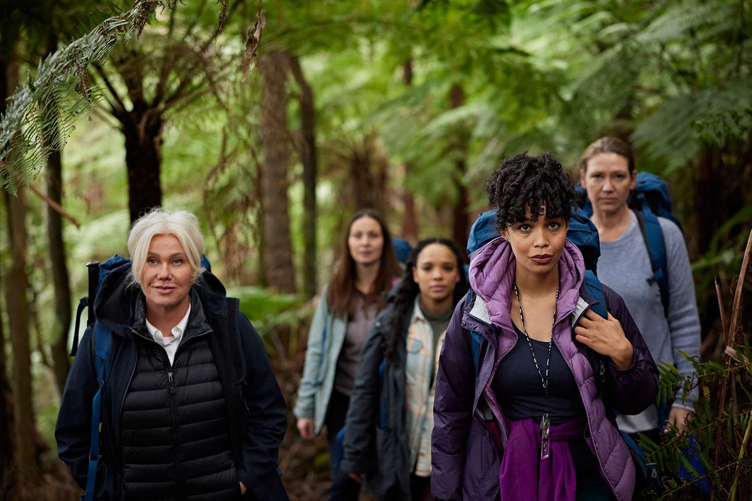 Deborra-Lee Furness, Sisi Stringer, Anna Torv, Robin McLeavy, and Lucy Ansell in Robert Connollyâs FORCE OF NATURE: THE DRY 2. 