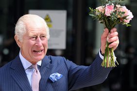 King Charles III departs after visiting the University College Hospital Macmillan Cancer Centre on April 30, 2024