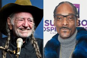 Willie Nelson speaks onstage at his album premier on April 4, 2017 in Nashville, Tennessee. , Snoop Dogg at BET Presents 19th Annual Super Bowl Gospel Celebration at Bethel University on February 1, 2018 in St Paul, Minnesota.